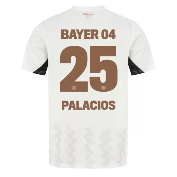 Bayer Leverkusen Exequiel Palacios 25 Fotbollströja Borta 2024/25