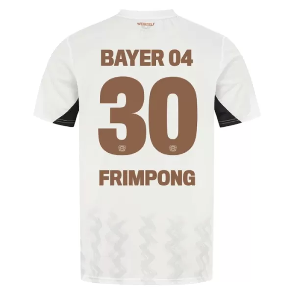 Bayer Leverkusen Jeremie Frimpong 30 Fotbollströja Barn Borta 2024/25