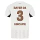 Bayer Leverkusen Piero Hincapie 3 Fotbollströja Borta 2024/25