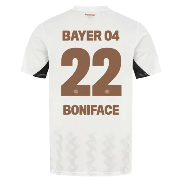 Bayer Leverkusen Victor Boniface 22 Fotbollströja Borta 2024/25