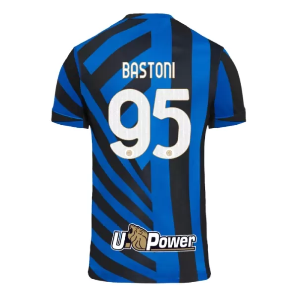 Inter Milan Bastoni 95 Fotbollströja Hemma 2024/25