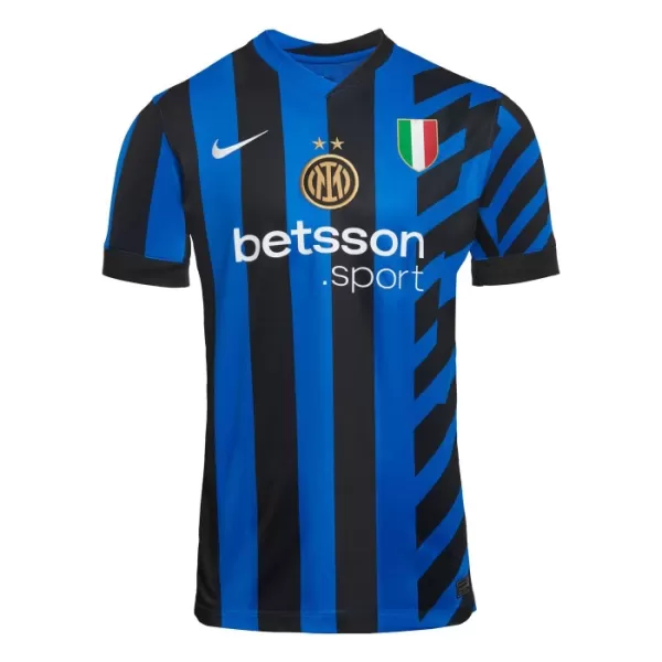 Inter Milan Bastoni 95 Fotbollströja Hemma 2024/25