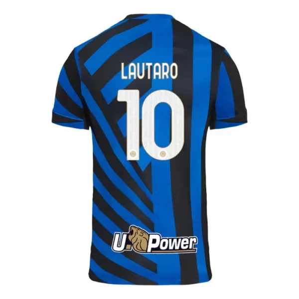 Inter Milan Lautaro Martinez 10 Fotbollströja Barn Hemma 2024/25