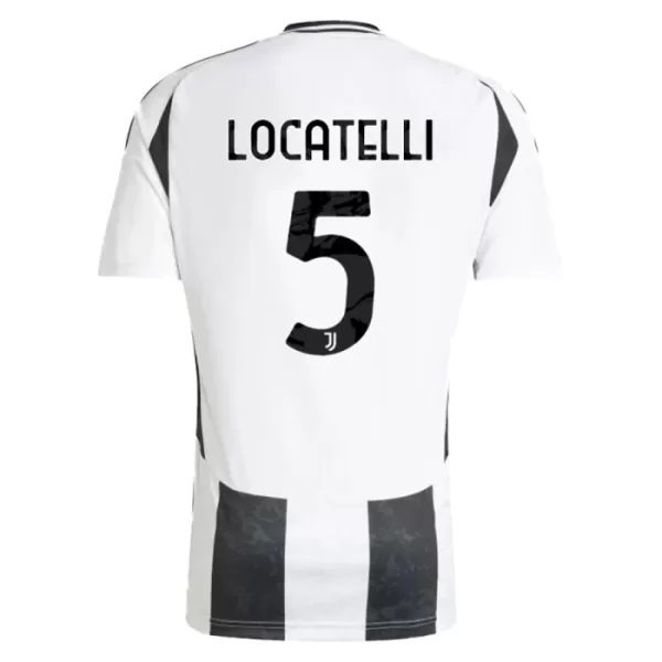 Juventus Locatelli 5 Fotbollströja Barn Hemma 2024/25