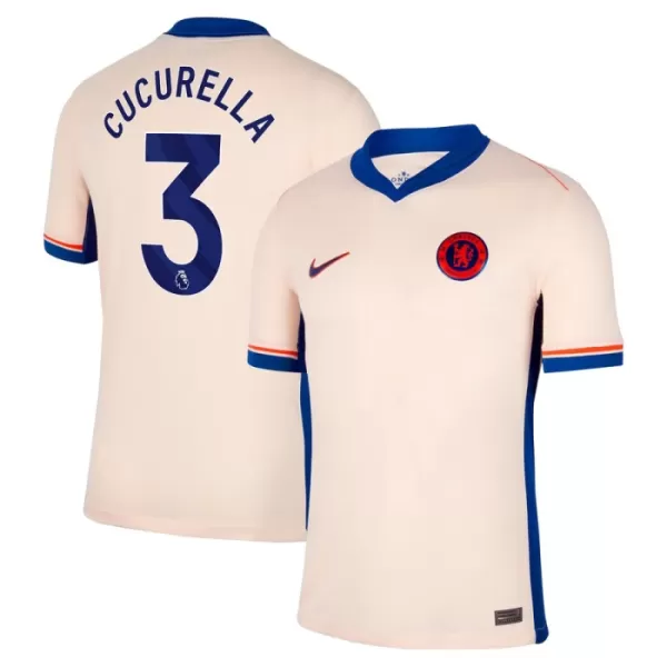 Chelsea Cucurella 3 Fotbollströja Borta 2024/25