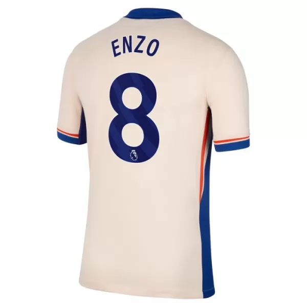 Chelsea Enzo 8 Fotbollströja Borta 2024/25