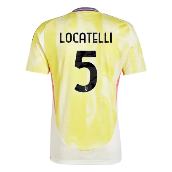 Juventus Locatelli 5 Fotbollströja Barn Borta 2024/25