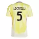 Juventus Locatelli 5 Fotbollströja Barn Borta 2024/25