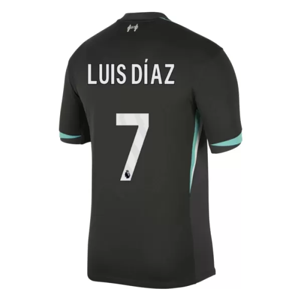 Liverpool Luis Díaz 7 Fotbollströja Borta 2024/25