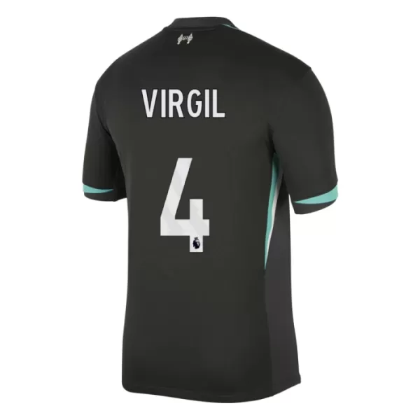 Liverpool Virgil 4 Fotbollströja Barn Borta 2024/25