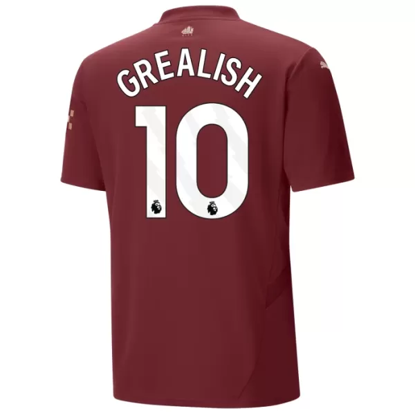 Manchester City Grealish 10 Fotbollströja Barn Tredje 2024/25