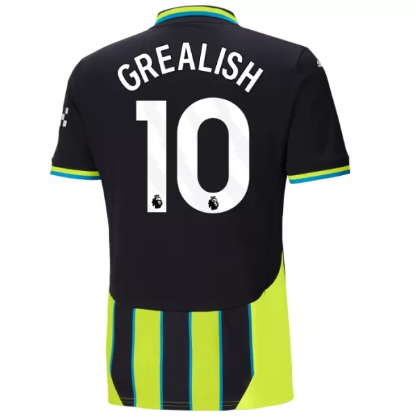 Manchester City Grealish 10 Fotbollströja Borta 2024/25