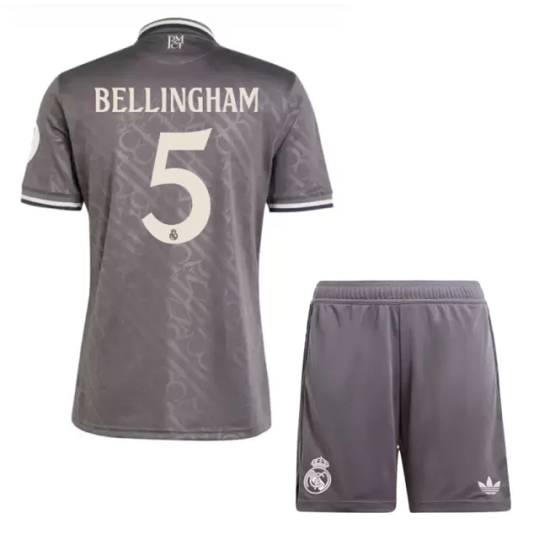 Real Madrid Bellingham 5 Fotbollströja Barn Tredje 2024/25