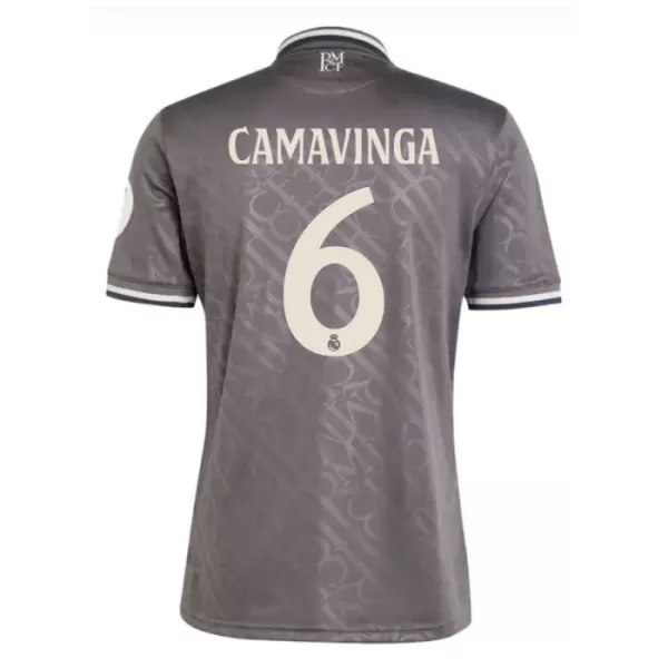 Real Madrid Camavinga 6 Fotbollströja Tredje 2024/25