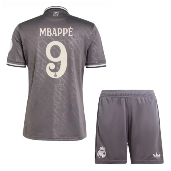 Real Madrid Mbappé 9 Fotbollströja Barn Tredje 2024/25