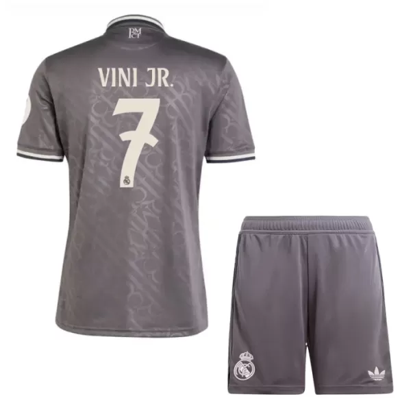 Real Madrid Vini JR 7 Fotbollströja Barn Tredje 2024/25