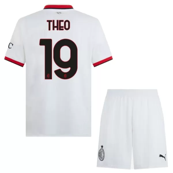 AC Milan Theo 19 Fotbollströja Barn Borta 2024/25