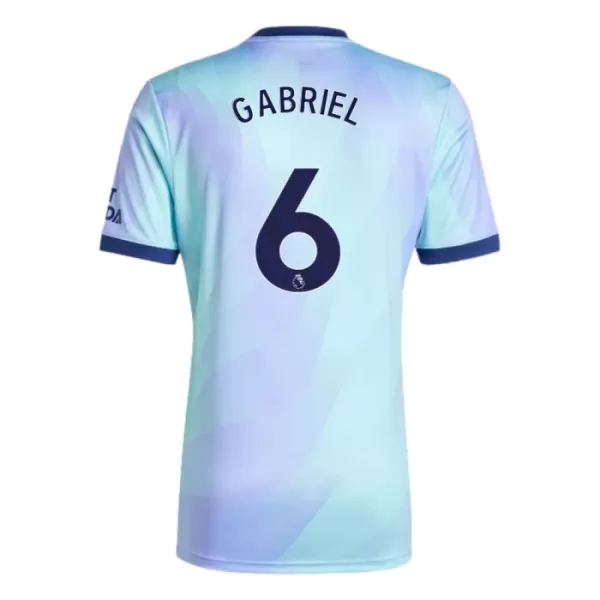 Arsenal Gabriel 6 Fotbollströja Tredje 2024/25