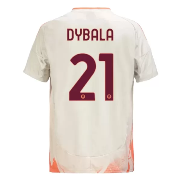 AS Roma Dybala 21 Fotbollströja Barn Borta 2024/25