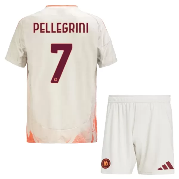 AS Roma Pellegrini 7 Fotbollströja Barn Borta 2024/25