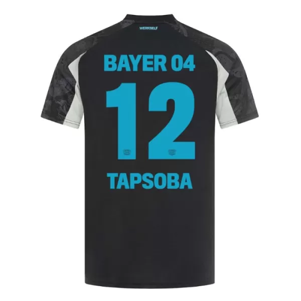 Bayer Leverkusen Edmond Tapsoba 12 Fotbollströja Tredje 2024/25