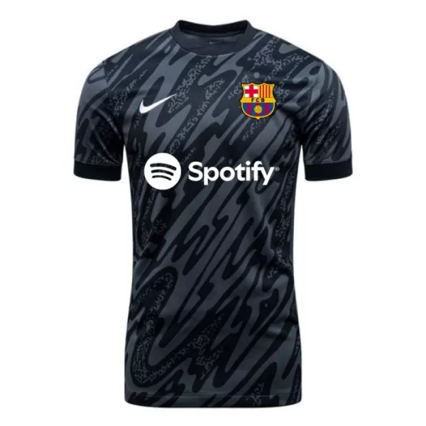 FC Barcelona Målvakt Fotbollströja 2024/25 Svart