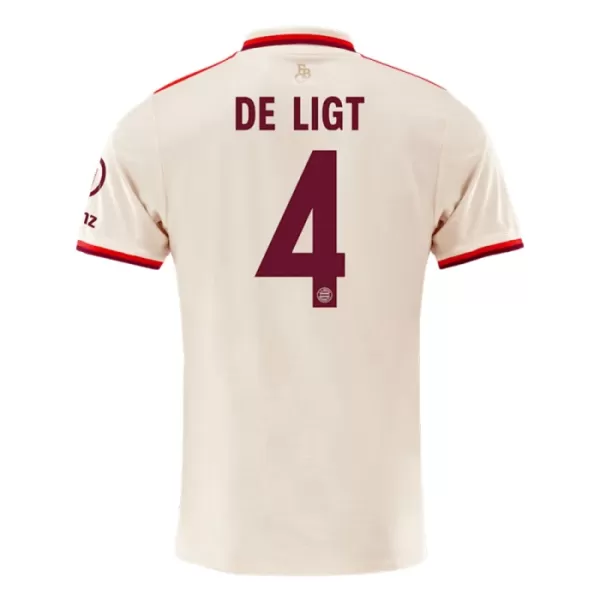 FC Bayern München De Ligt 4 Fotbollströja Tredje 2024/25