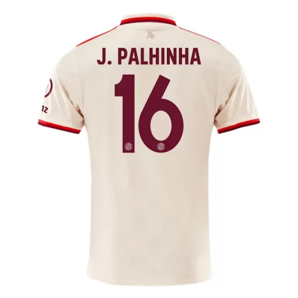 FC Bayern München J. Palhinha 16 Fotbollströja Barn Tredje 2024/25