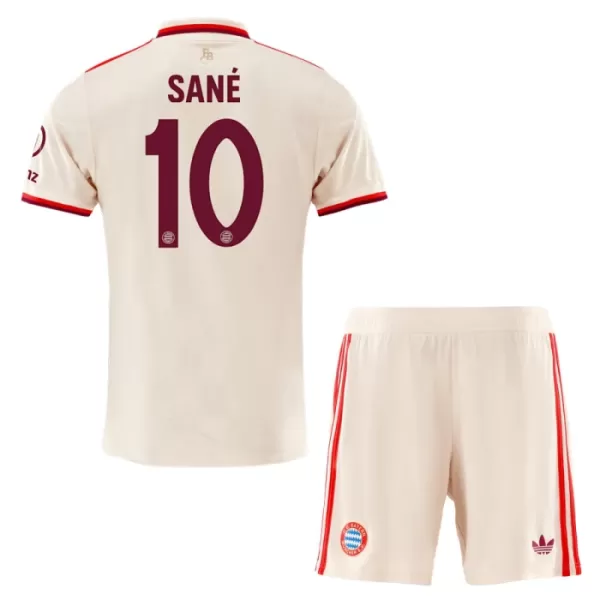 FC Bayern München Sané 10 Fotbollströja Barn Tredje 2024/25