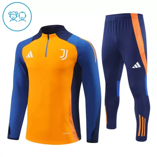 Juventus Träningströjasats Quarter-Zip Barn 2024/25 Orange