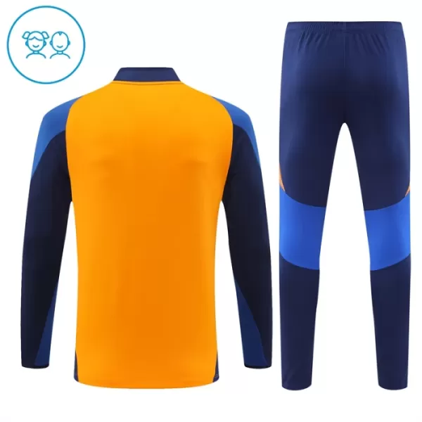 Juventus Träningströjasats Quarter-Zip Barn 2024/25 Orange