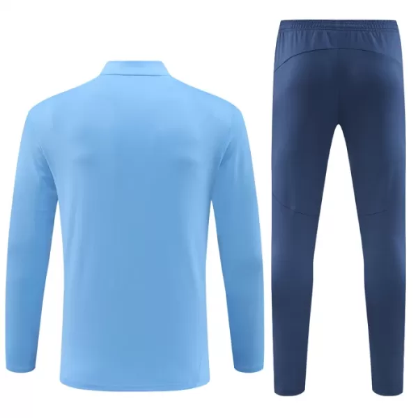 Manchester City Träningströjasats Quarter-Zip 2024/25 Blå