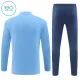 Manchester City Träningströjasats Quarter-Zip Barn 2024/25 Blå