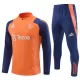 Manchester United Träningströjasats Quarter-Zip 2024/25 Orange