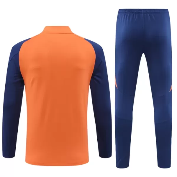 Manchester United Träningströjasats Quarter-Zip 2024/25 Orange