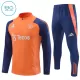 Manchester United Träningströjasats Quarter-Zip Barn 2024/25 Orange