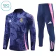 Real Madrid Träningströjasats Quarter-Zip Barn 2024/25 Dragon Navy