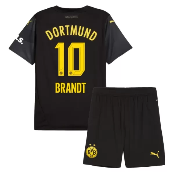 Borussia Dortmund Brandt 10 Fotbollströja Barn Borta 2024/25