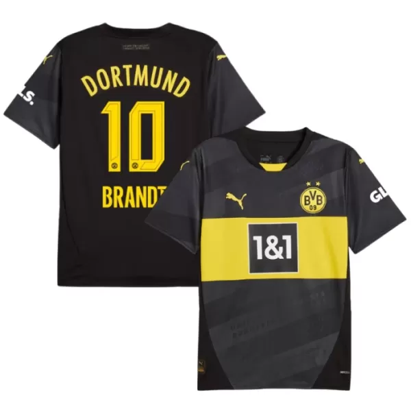 Borussia Dortmund Brandt 10 Fotbollströja Borta 2024/25