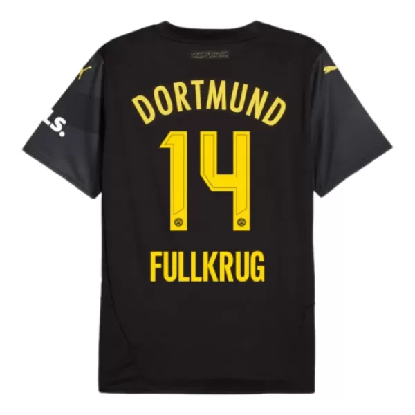 Borussia Dortmund Fullkrug 14 Fotbollströja Borta 2024/25