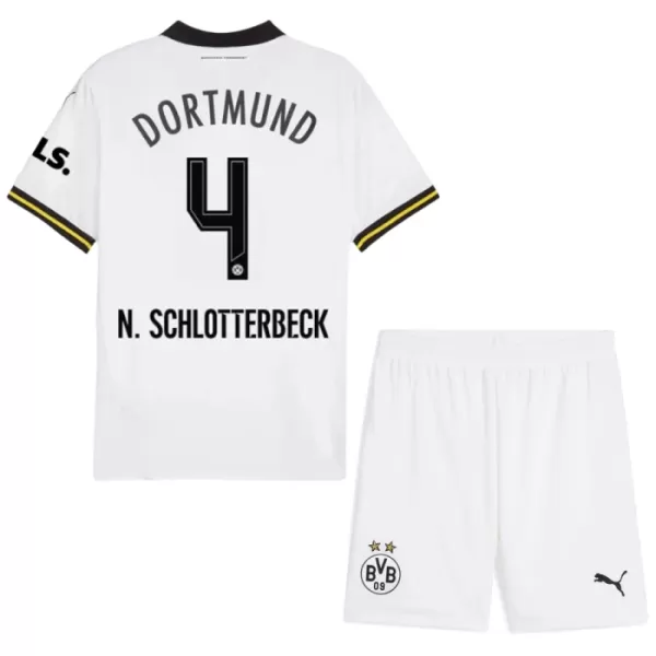 Borussia Dortmund N. Schlotterbeck 4 Fotbollströja Barn Tredje 2024/25