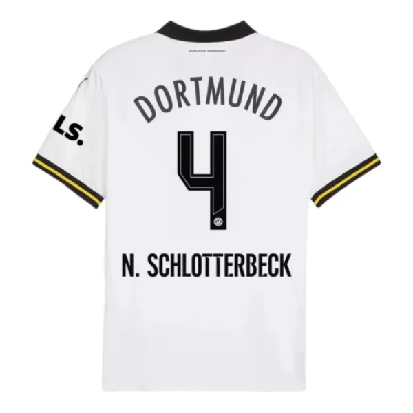 Borussia Dortmund N. Schlotterbeck 4 Fotbollströja Barn Tredje 2024/25