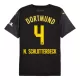 Borussia Dortmund N. Schlotterbeck 4 Fotbollströja Borta 2024/25