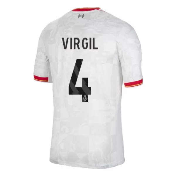 Liverpool Virgil 4 Fotbollströja Barn Tredje 2024/25