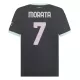 AC Milan Morata 7 Fotbollströja Tredje 2024/25