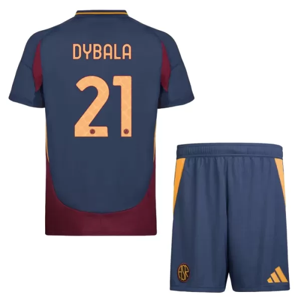 AS Roma Dybala 21 Fotbollströja Barn Tredje 2024/25