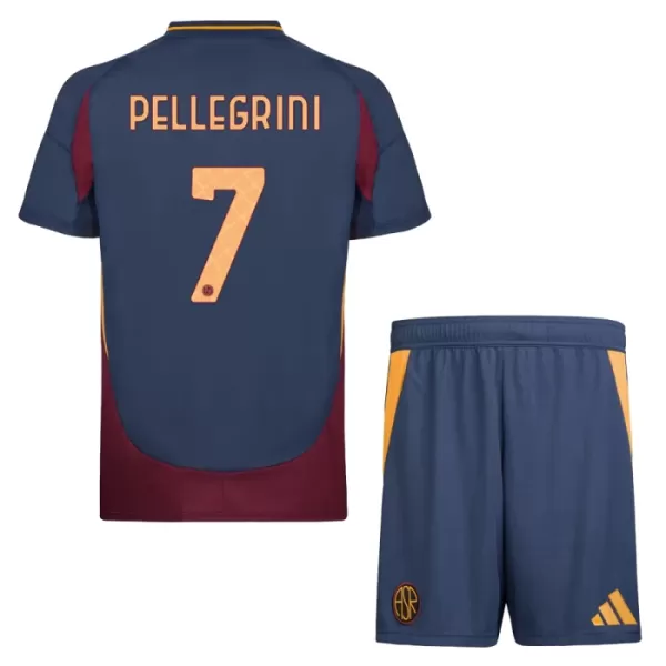 AS Roma Pellegrini 7 Fotbollströja Barn Tredje 2024/25