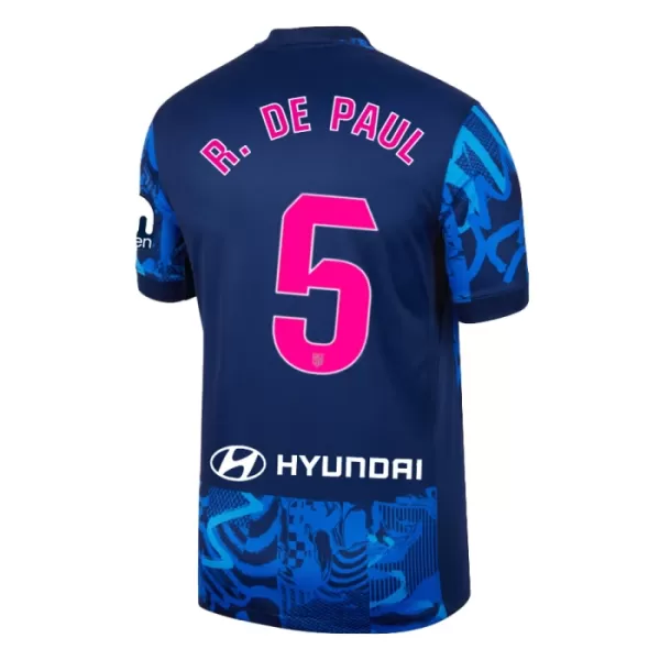 Atlético Madrid R. De Paul 5 Fotbollströja Tredje 2024/25