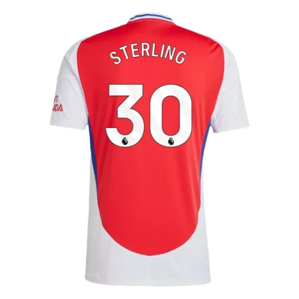 Arsenal Sterling 30 Fotbollströja Hemma 2024/25