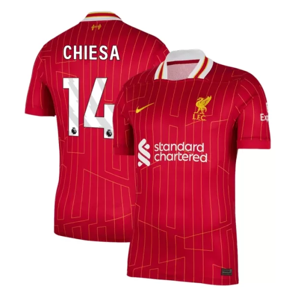 Liverpool Chiesa 14 Fotbollströja Hemma 2024/25